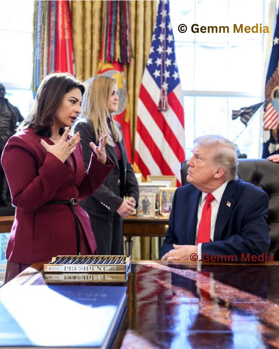 City of Doral Mayor Christi Fraga meets with President Donald Trump in Washington D.C. 
