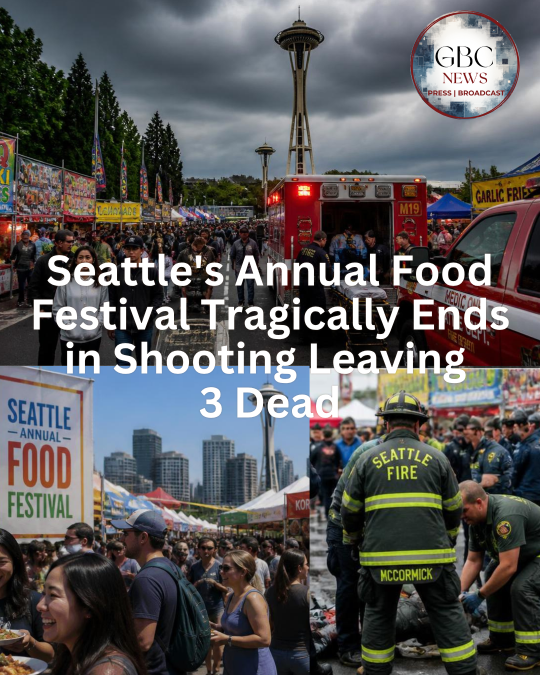 Seattle’s Annual Food Festival Tragically Ends in Shooting Leaving 3 Dead