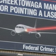 Cheektowaga Man Going to Prison for Pointing a Laser at an Aircraft
