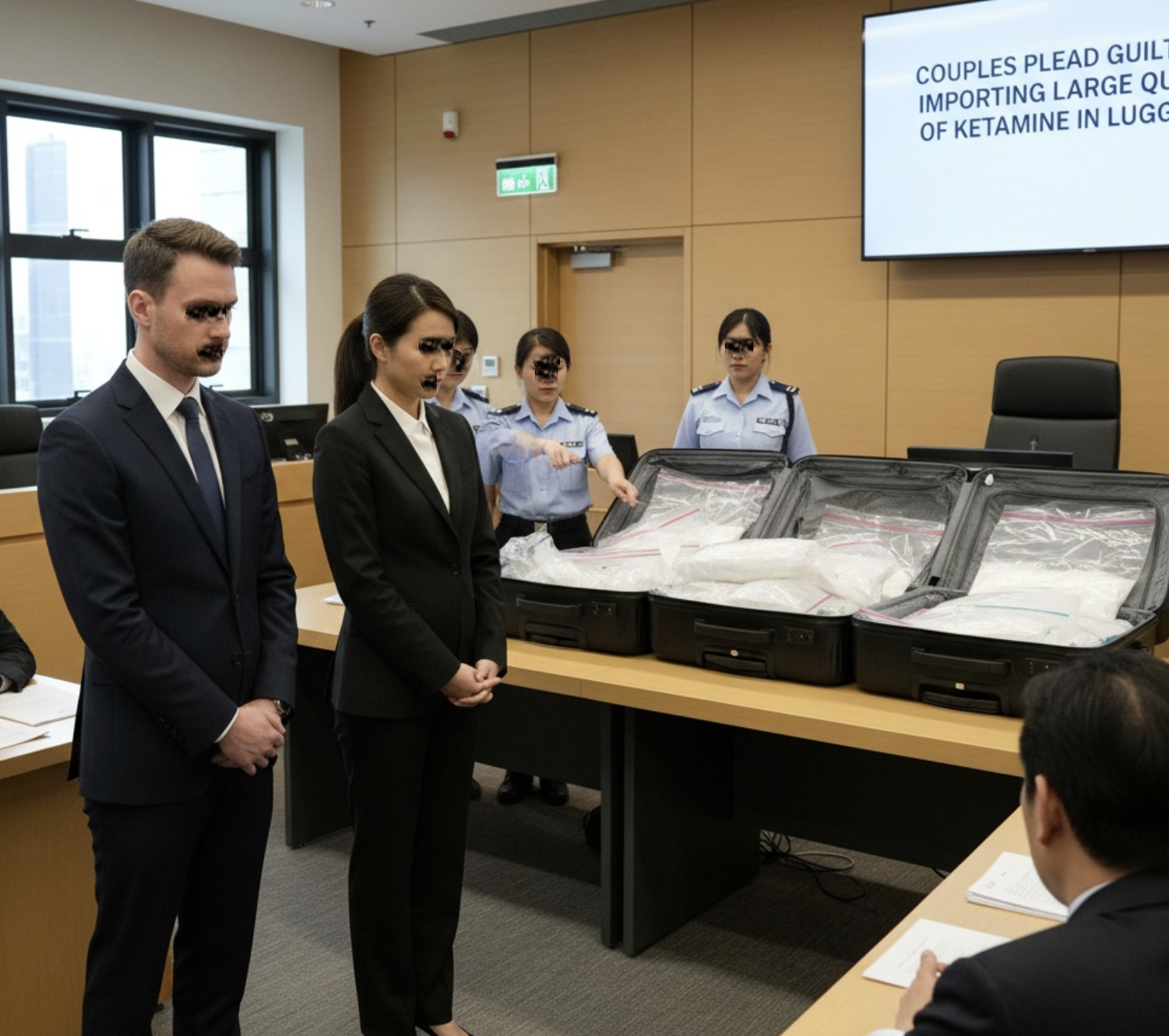 Boyfriend and Girlfriend Plead Guilty to Importing Large Quantity of Ketamine in Luggage
