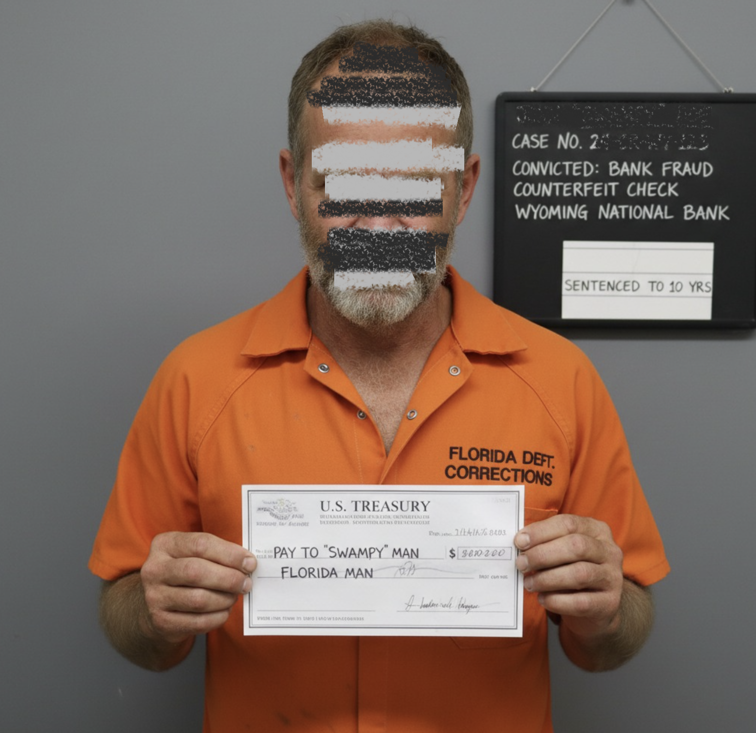 Florida Man Convicted of Defrauding a Wyoming Bank and Passing a Counterfeit U.S. Treasury Check