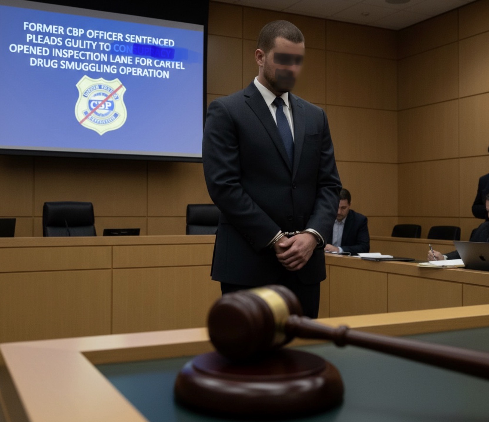 Ex-CBP Officer Sentenced for Opening His Inspection Lane to Cartel Drug Smugglers