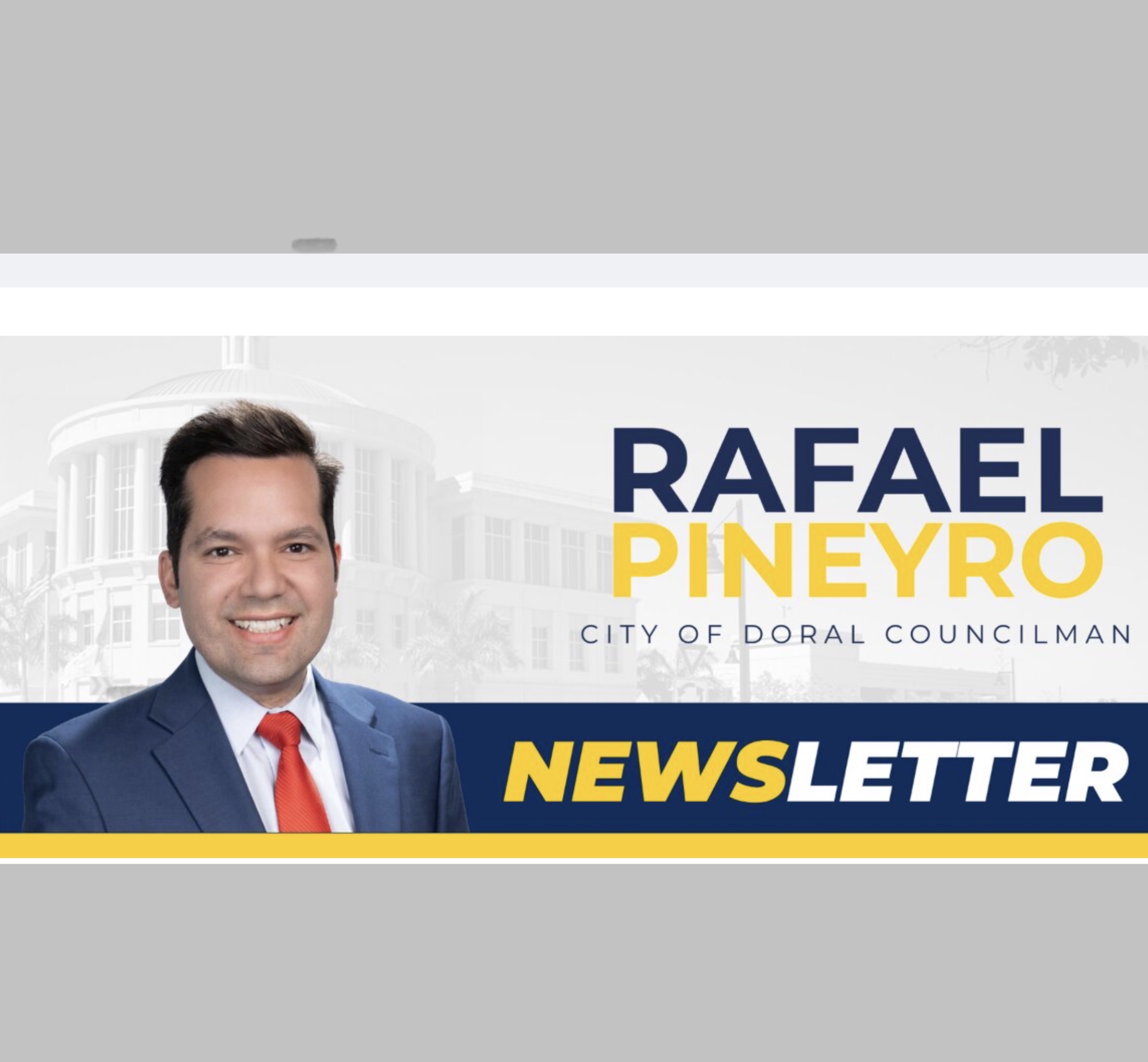 City of Doral Councilman Rafael Pineyro says: Welcome Back to School, Doral!